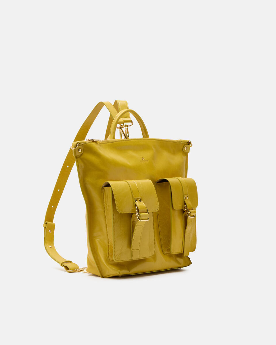 RUCKSACK Acid green  - Rucksack - Damen Taschen - Tasche - Cuoieria Fiorentina