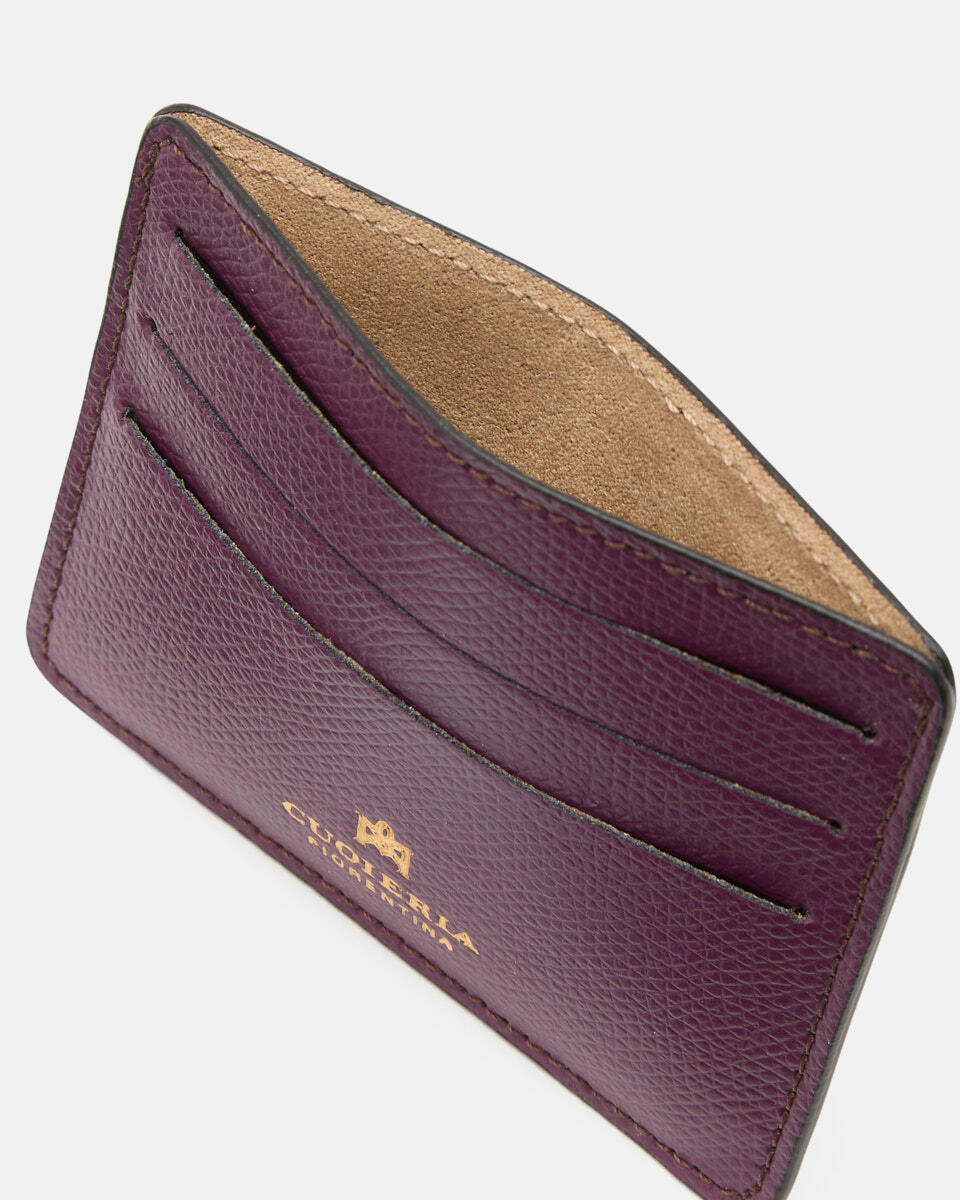 Kartenhalter Traube  - Damen Brieftaschen - Brieftaschen - Cuoieria Fiorentina