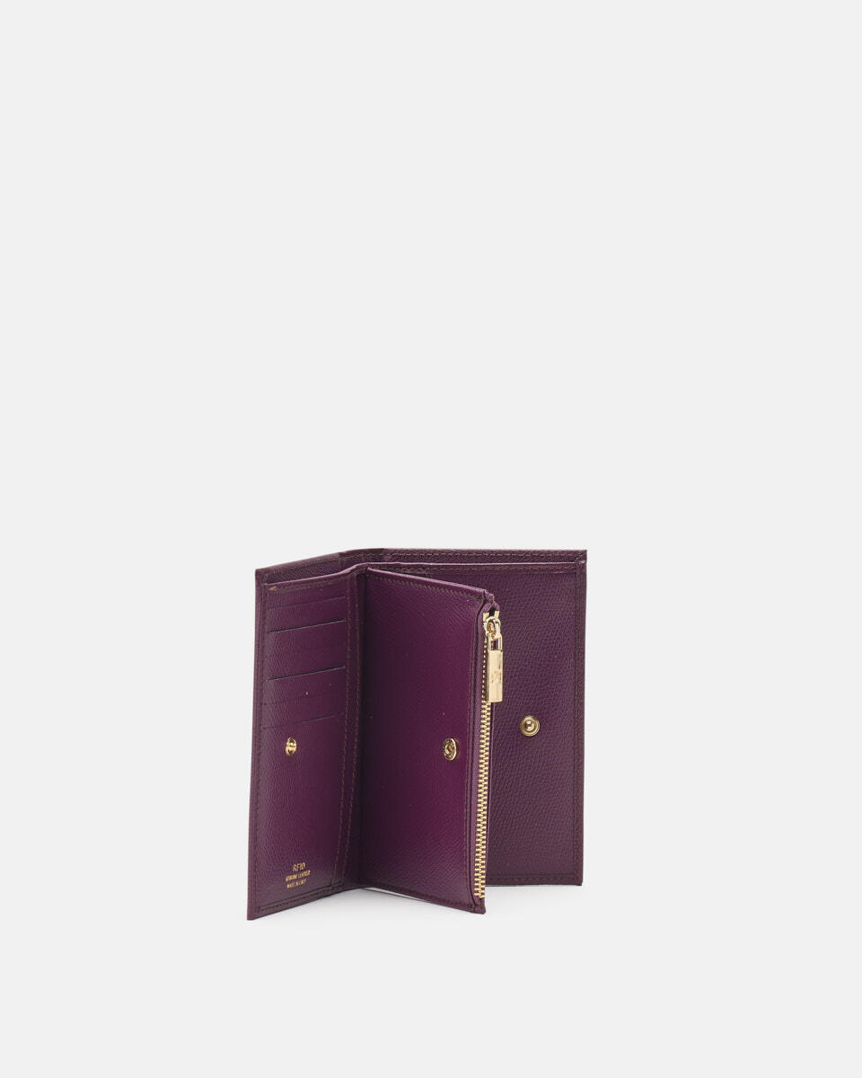 Vertikale Brieftasche Traube  - Damen Brieftaschen - Damen Brieftaschen - Brieftaschen - Cuoieria Fiorentina