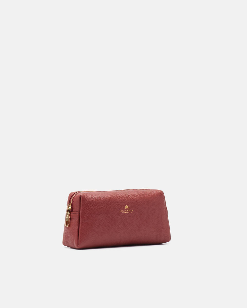 Große Make Up Tasche Rosewood  - Necessaire - Damen Zubehör - Zubehor - Cuoieria Fiorentina