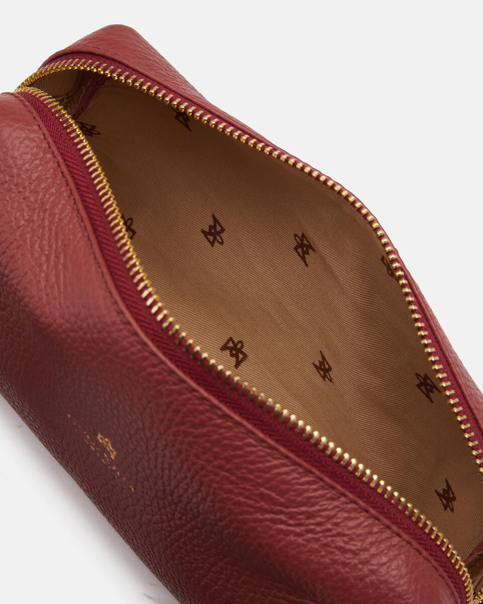 Große Make Up Tasche Rosewood  - Necessaire - Damen Zubehör - Zubehor - Cuoieria Fiorentina